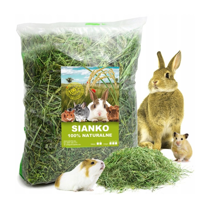 Sianko ekologiczne 1 kg dla gryzoni
