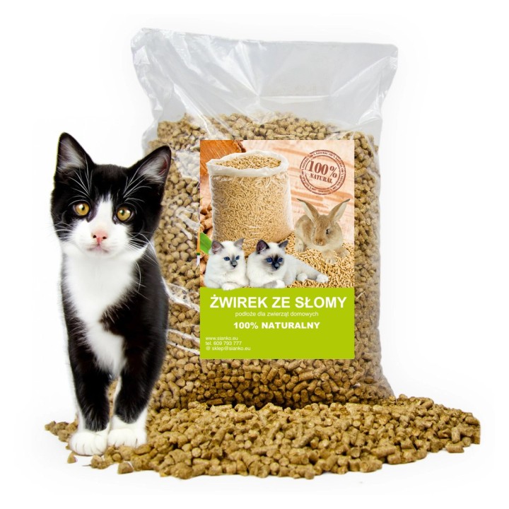 Pelet Żwirek dla Kotów Gryzoni -15 Kg
