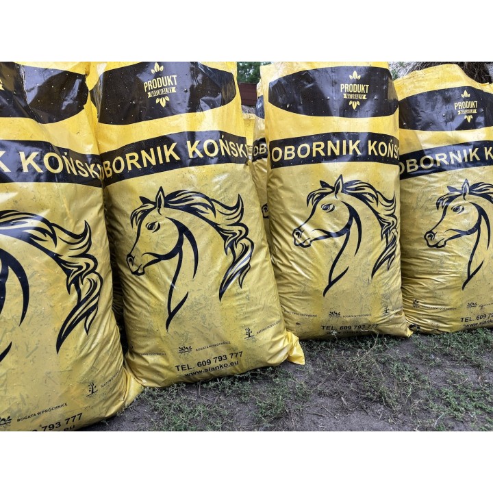 Obornik koński 50l - paleta 20 worków