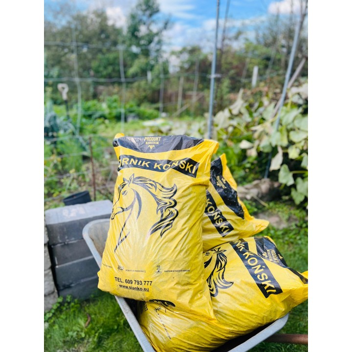 Obornik koński  50l - paleta 8 worków