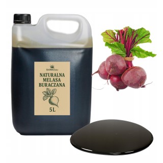Naturalna Melasa Buraczana 5L – Naturalny dodatek paszowy dla zwierząt