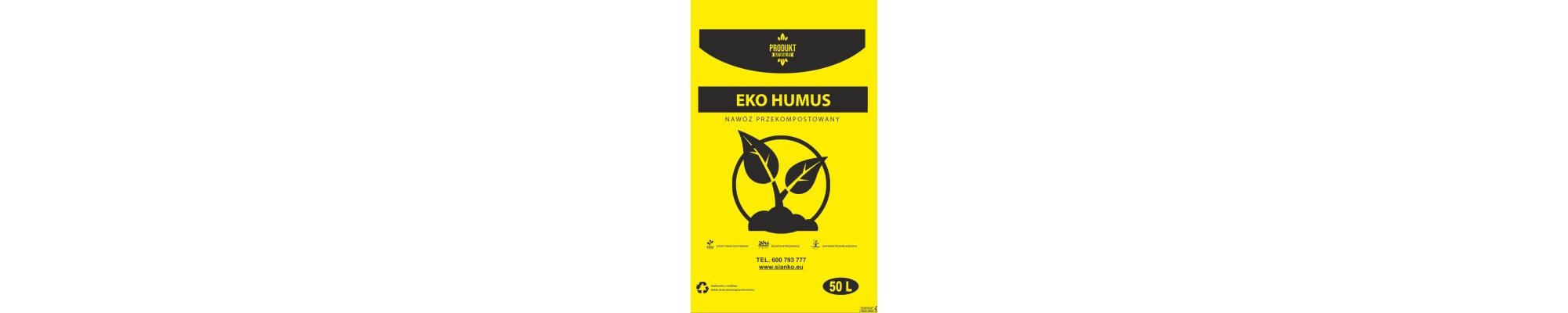 EkoHumus - Naturalny obornik - dla zdrowego wzrostu roślin