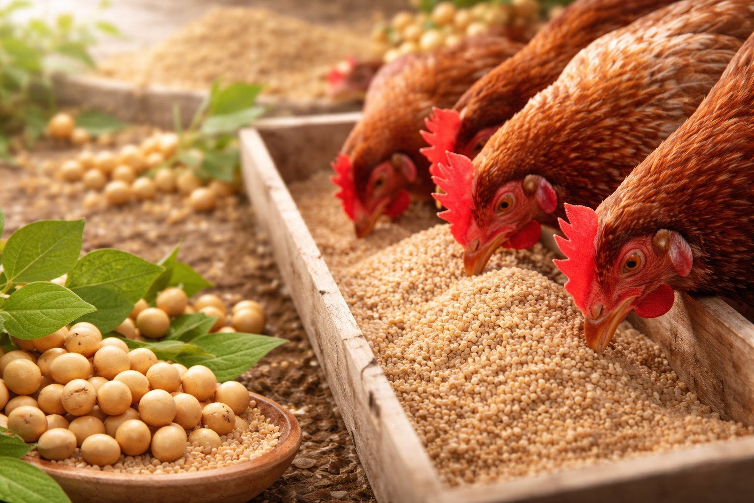 Śruta sojowa – wartościowa pasza dla Twoich kur